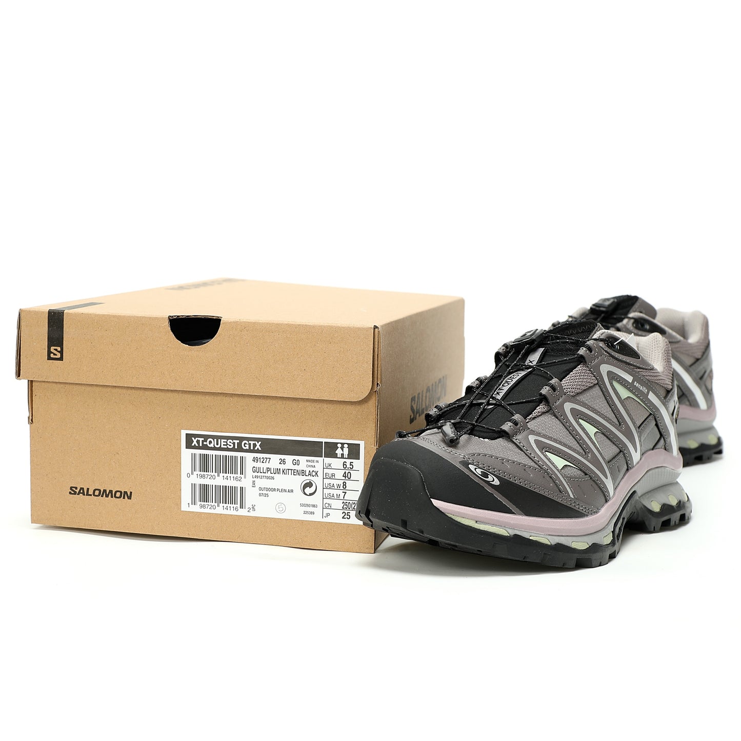 SALOMON XT-Quest Adv Grey / Silver / Pink