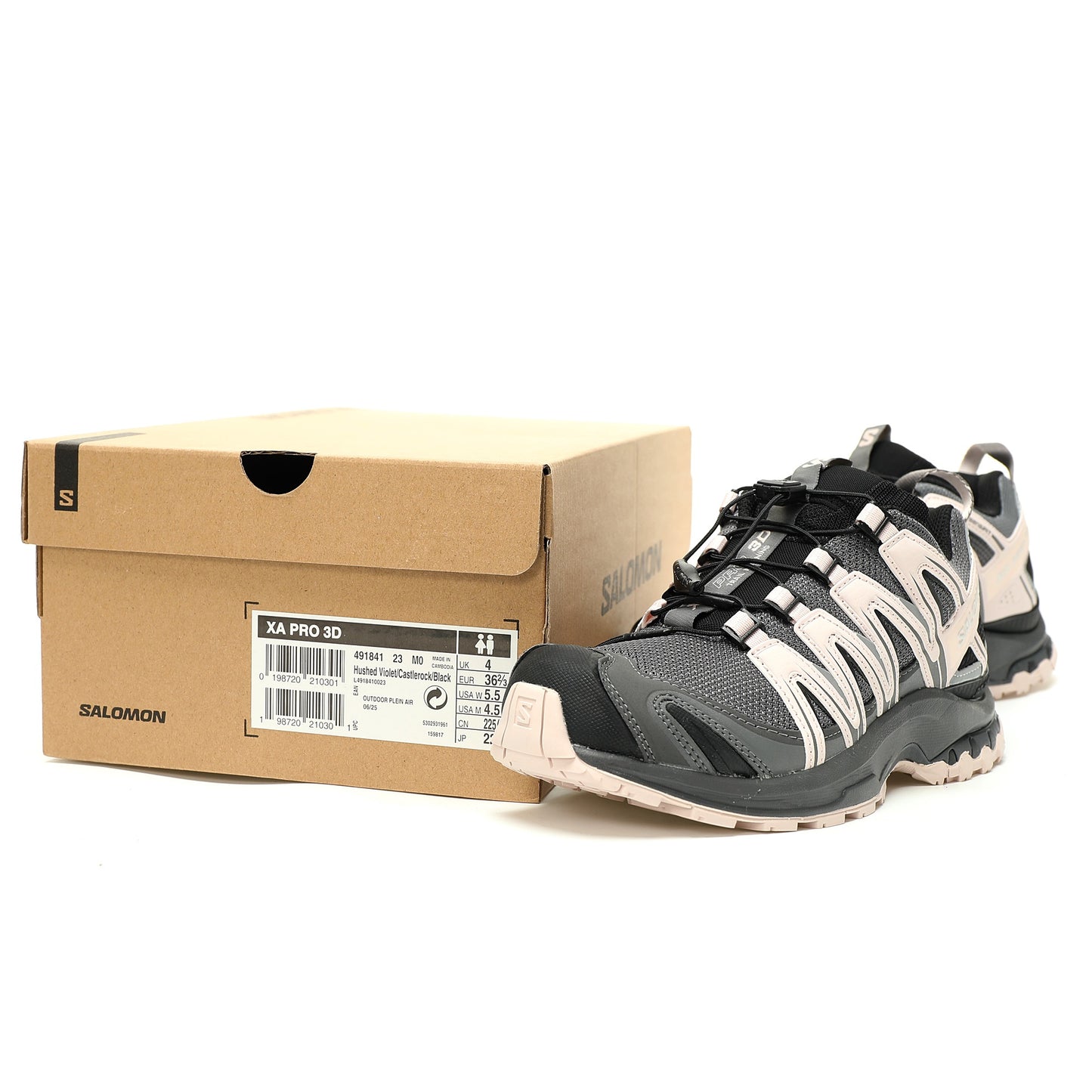 SALOMON XA PRO 3D GTX Gray / Lotus Pink