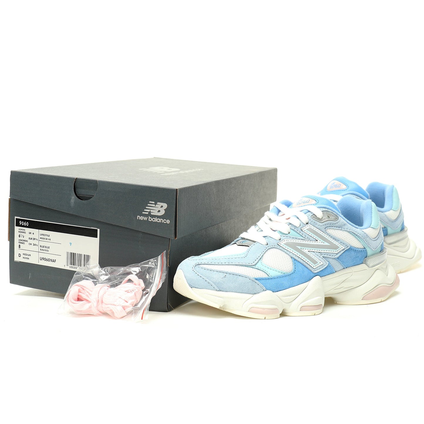 New Balance 9060 Sneaker Blue/White