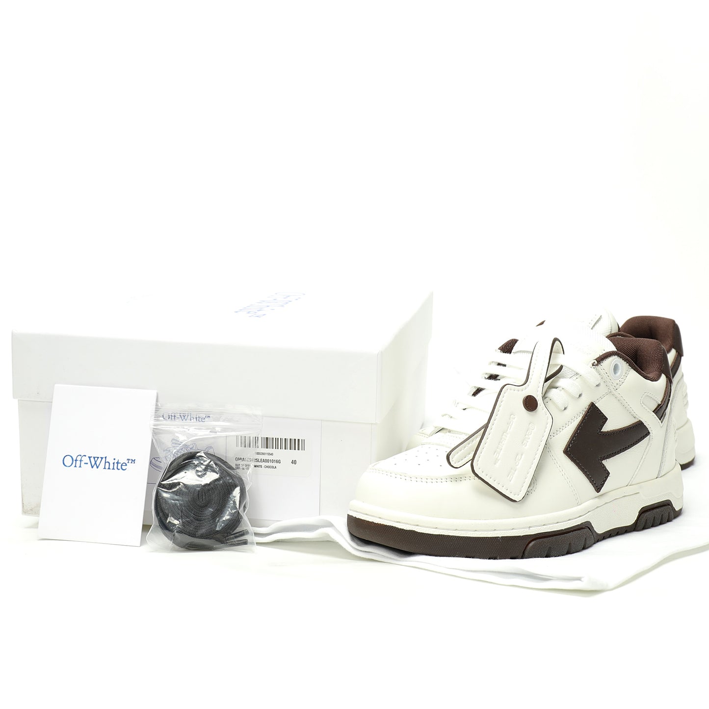 Off-White™ "Out Of Office" OOO Sneaker White/Brown