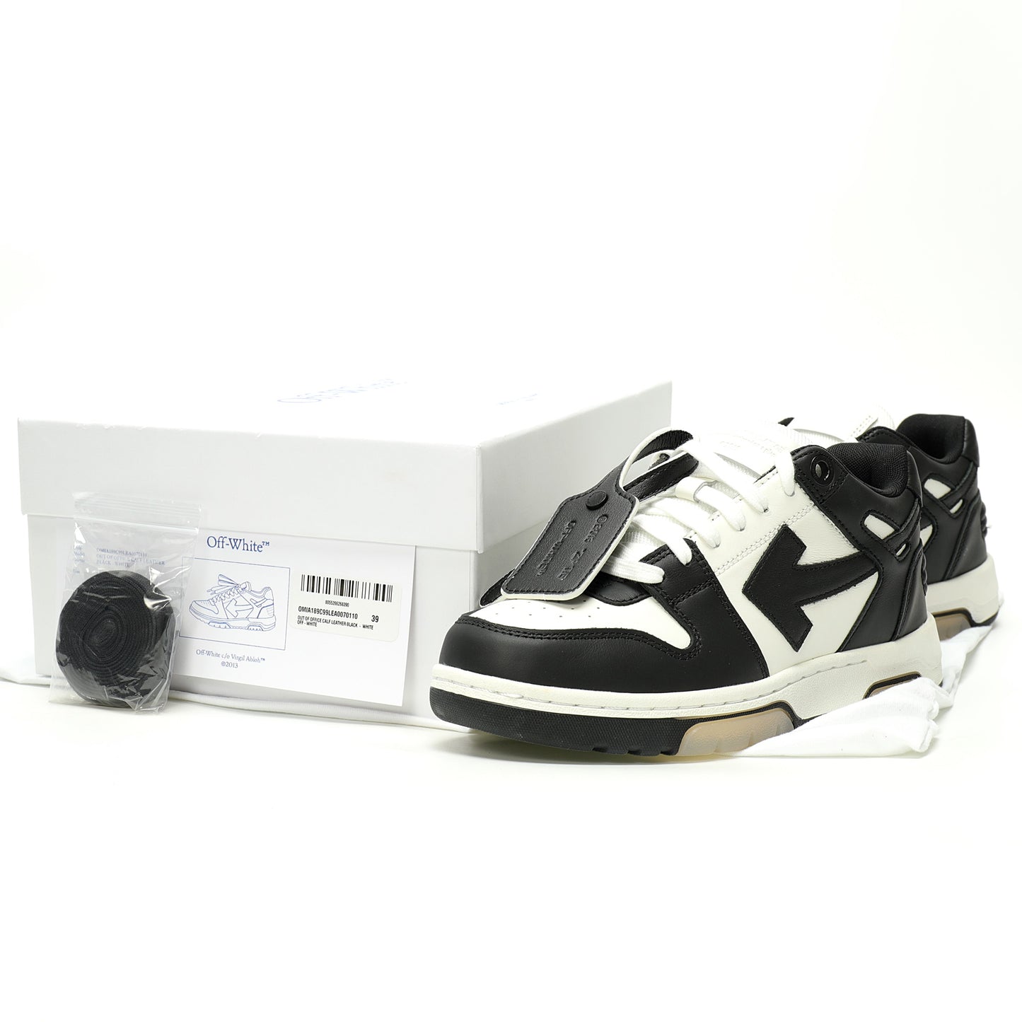 Off-White™ "Out Of Office" OOO Sneaker Black/White