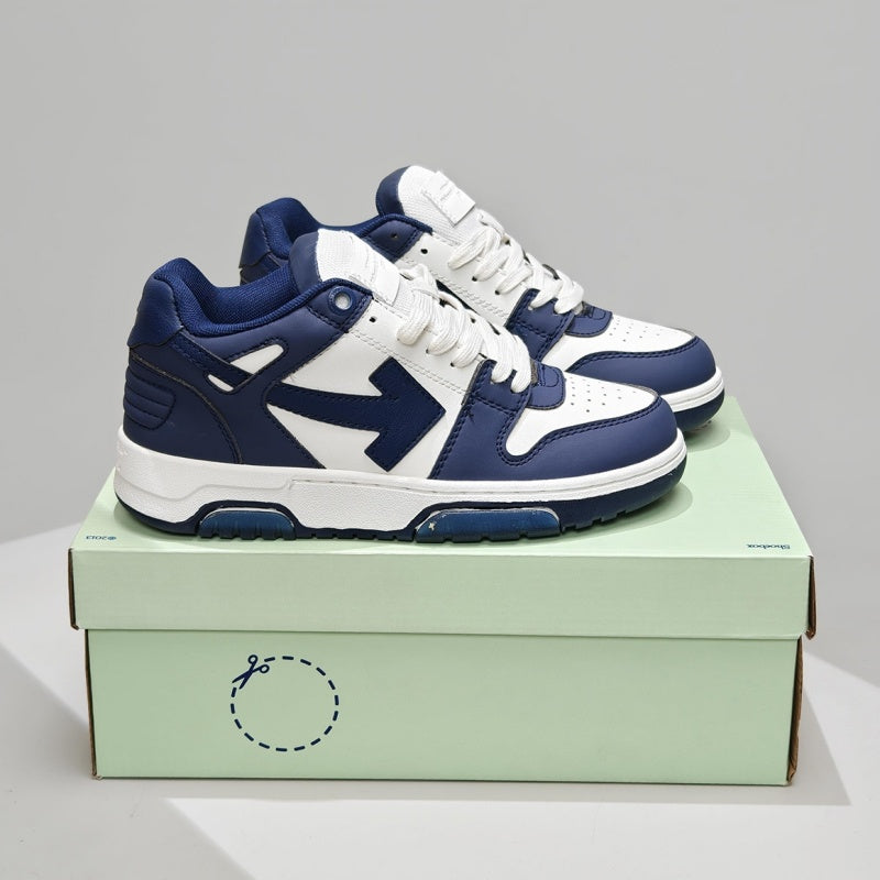 Off-White™ "Out Of Office" OOO Sneaker White / Blue