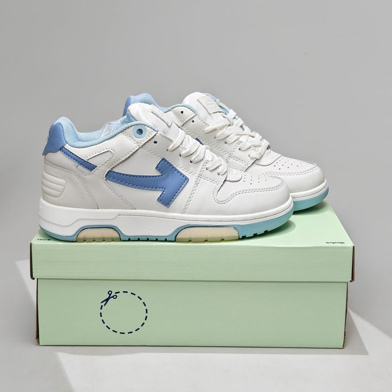 Off-White™ "Out Of Office" OOO Sneaker White / Blue