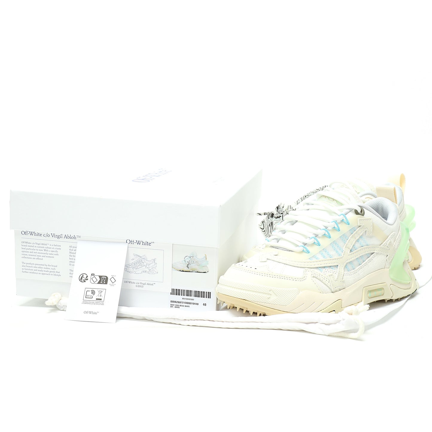 Off-White™ ODSY-2000 "Chunky Arrow" Sneaker Beige