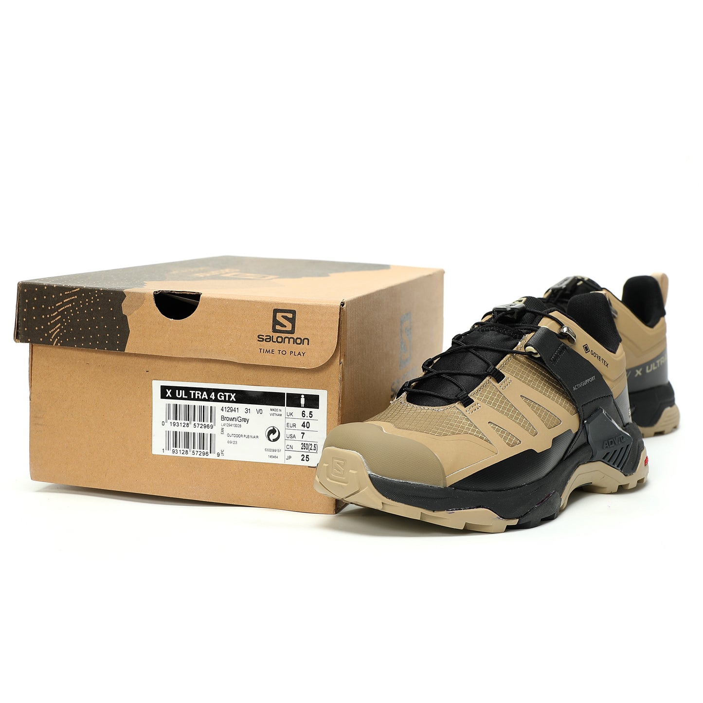 Salomon X Ultra 4 GTX Waterproof Hiking Sneaker