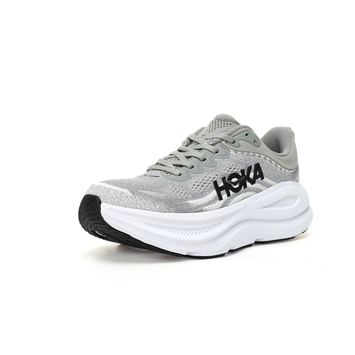 HOKA One One Clifton 9  Grey/White/Black