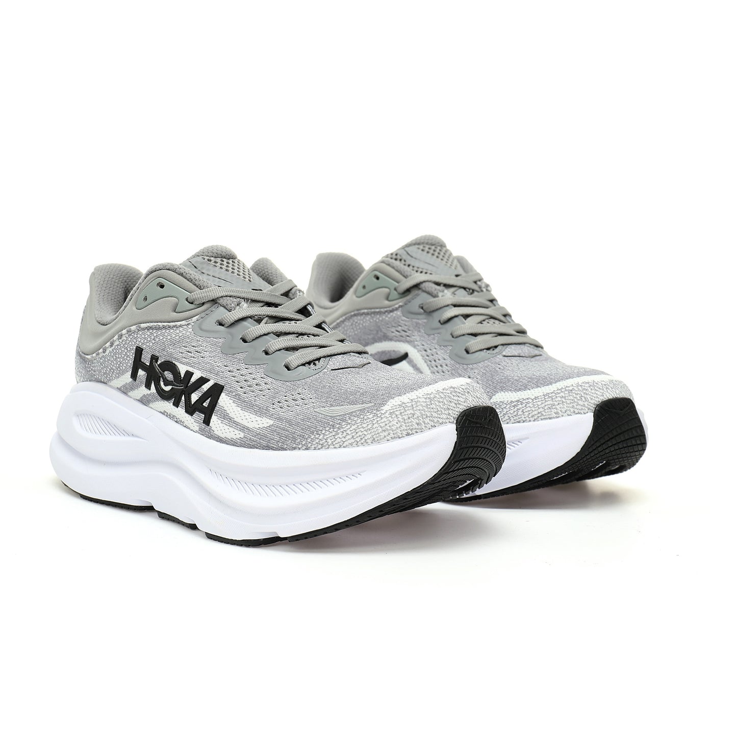 HOKA One One Clifton 9  Grey/White/Black