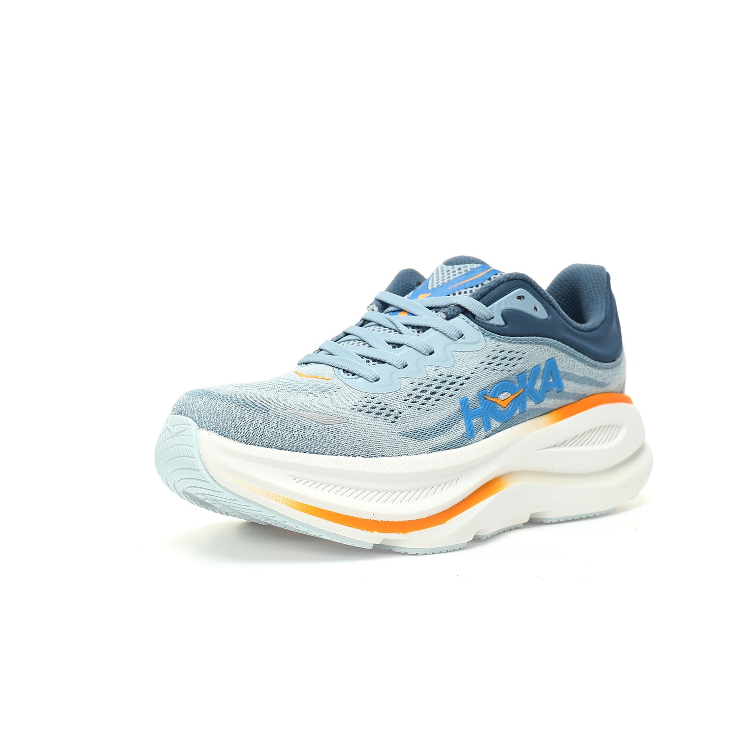 HOKA One One Clifton 9 Blue/White/Orange