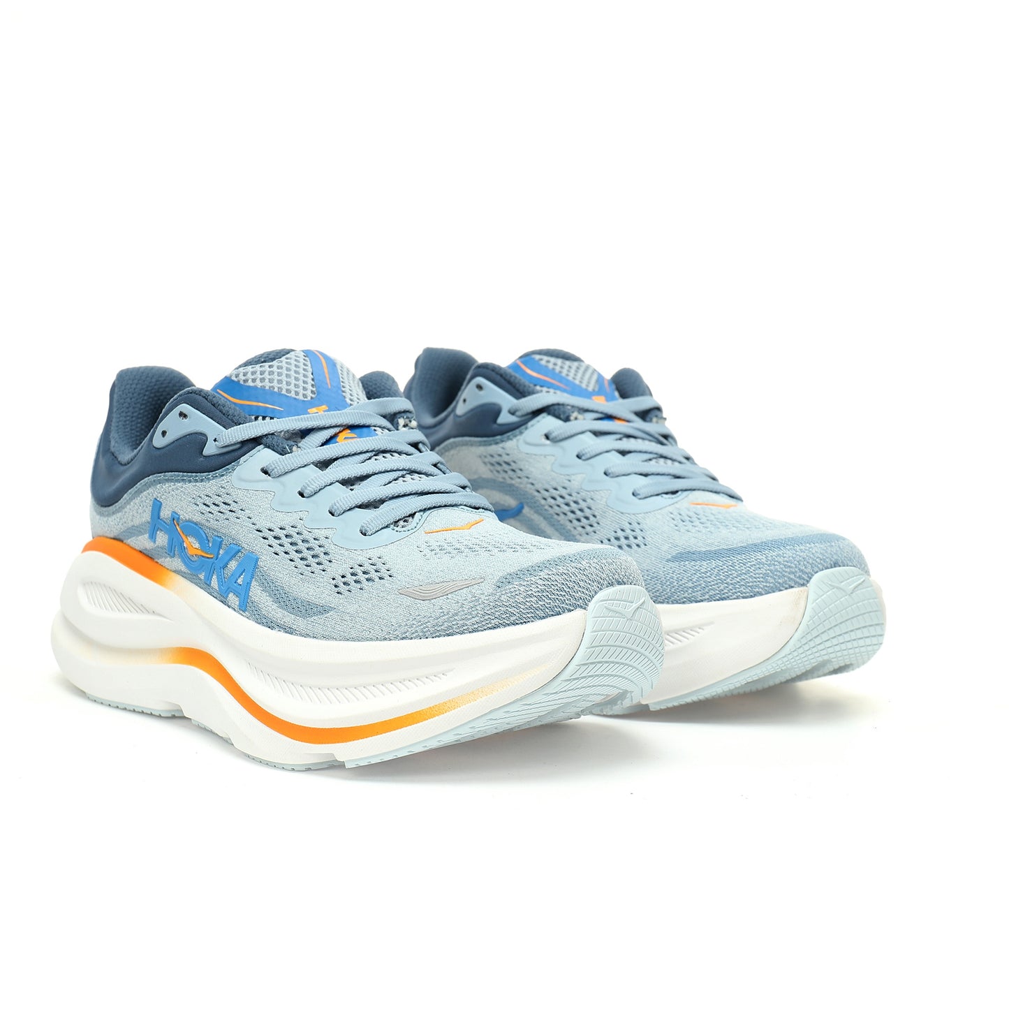 HOKA One One Clifton 9 Blue/White/Orange