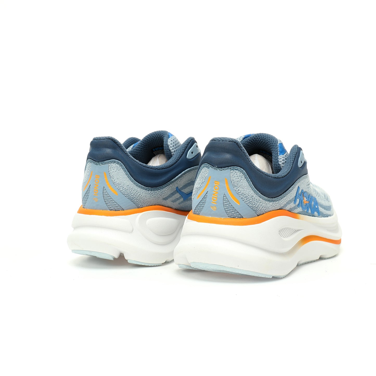 HOKA One One Clifton 9 Blue/White/Orange