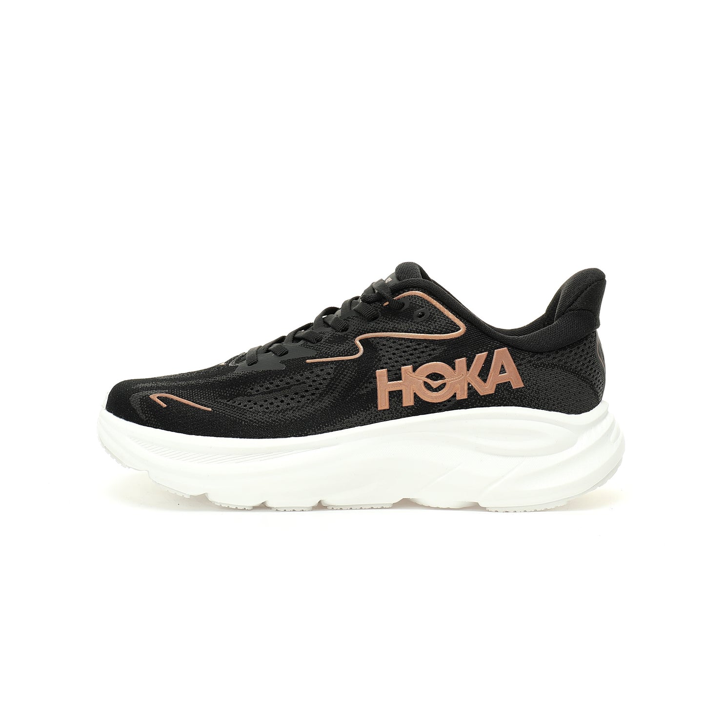 HOKA One One Clifton 9 Black / Brown