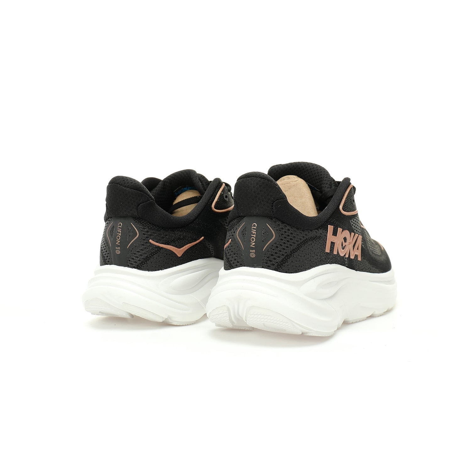HOKA One One Clifton 9 Black / Brown