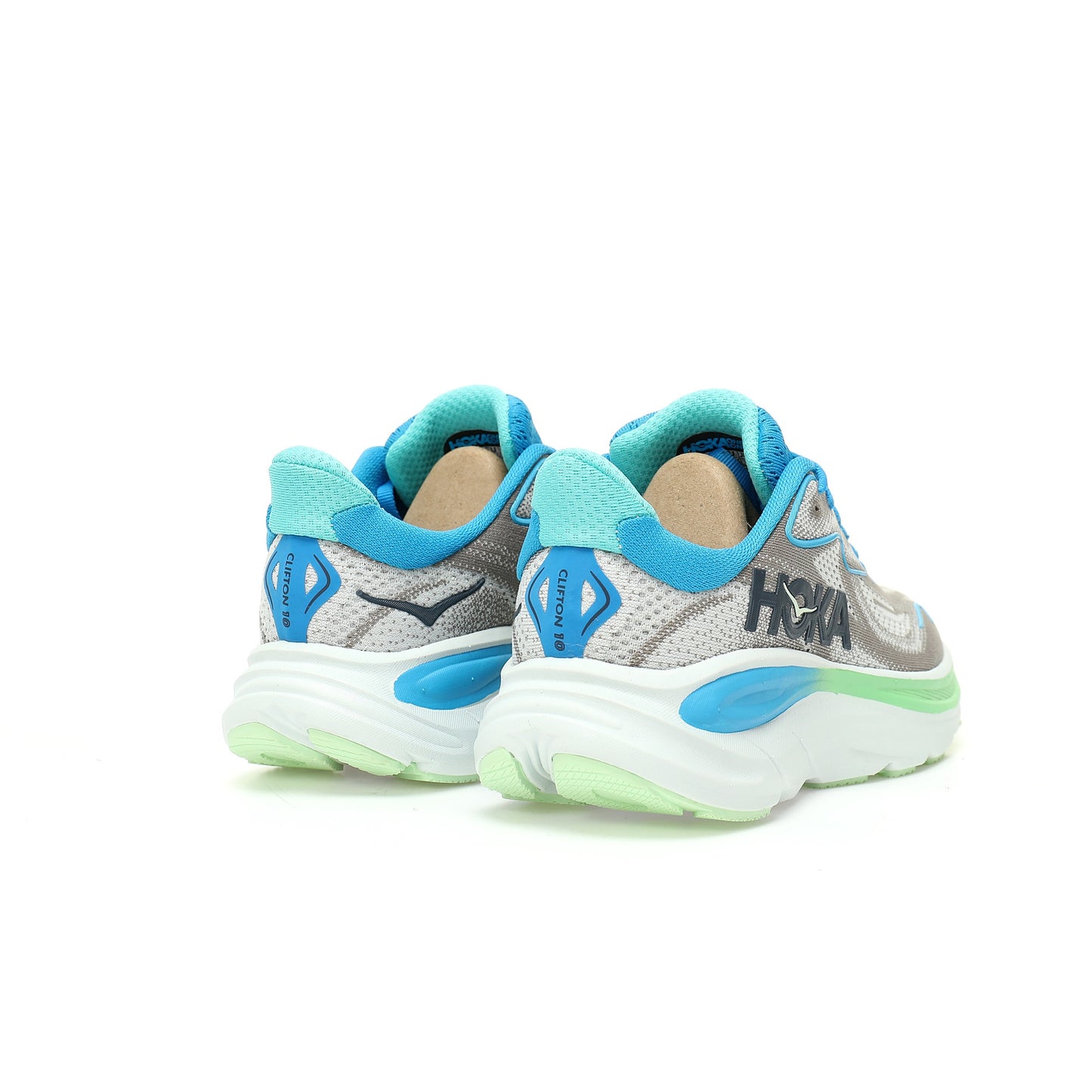 HOKA One One Clifton 9 Light blue/Grey