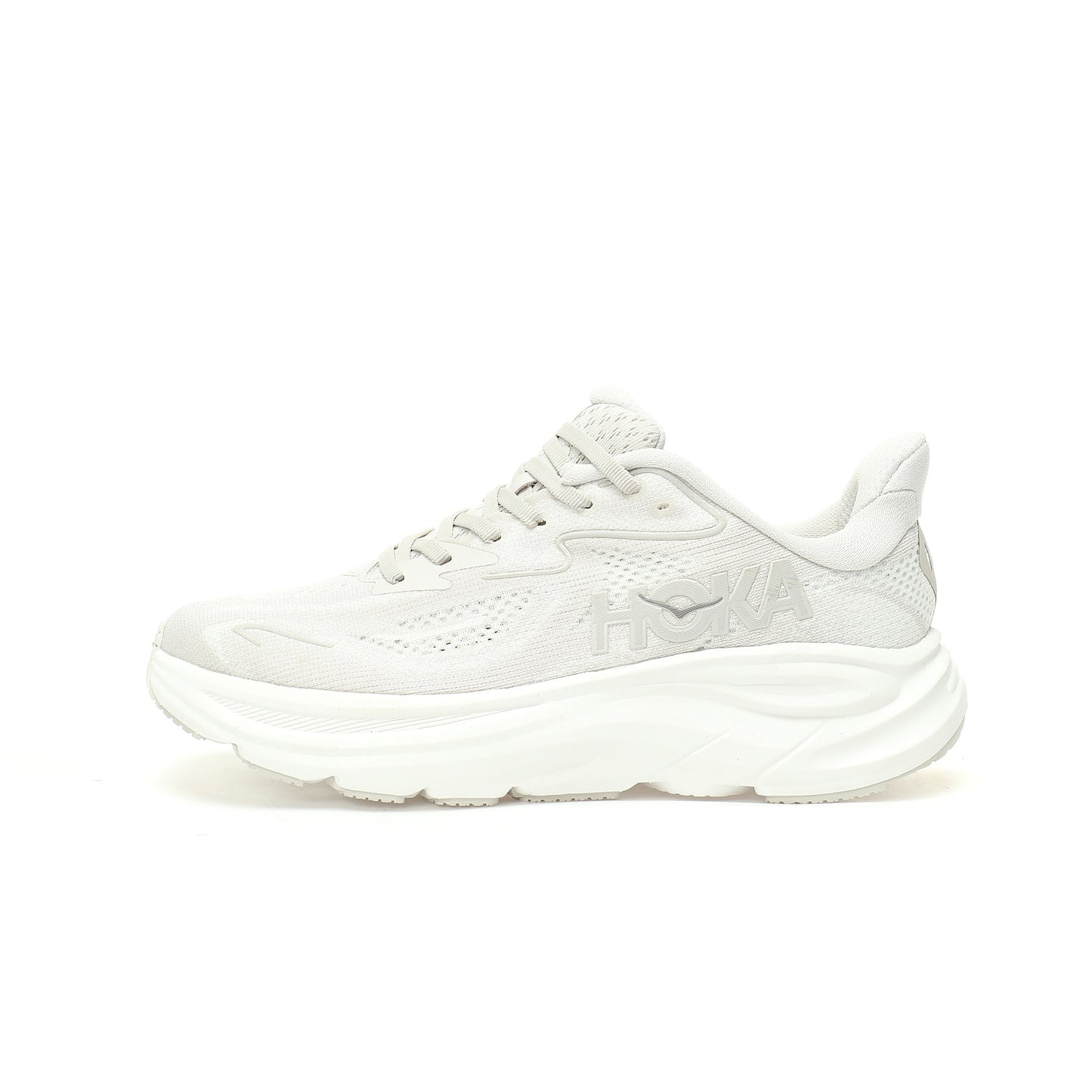 HOKA One One Clifton 9  Grayish /white