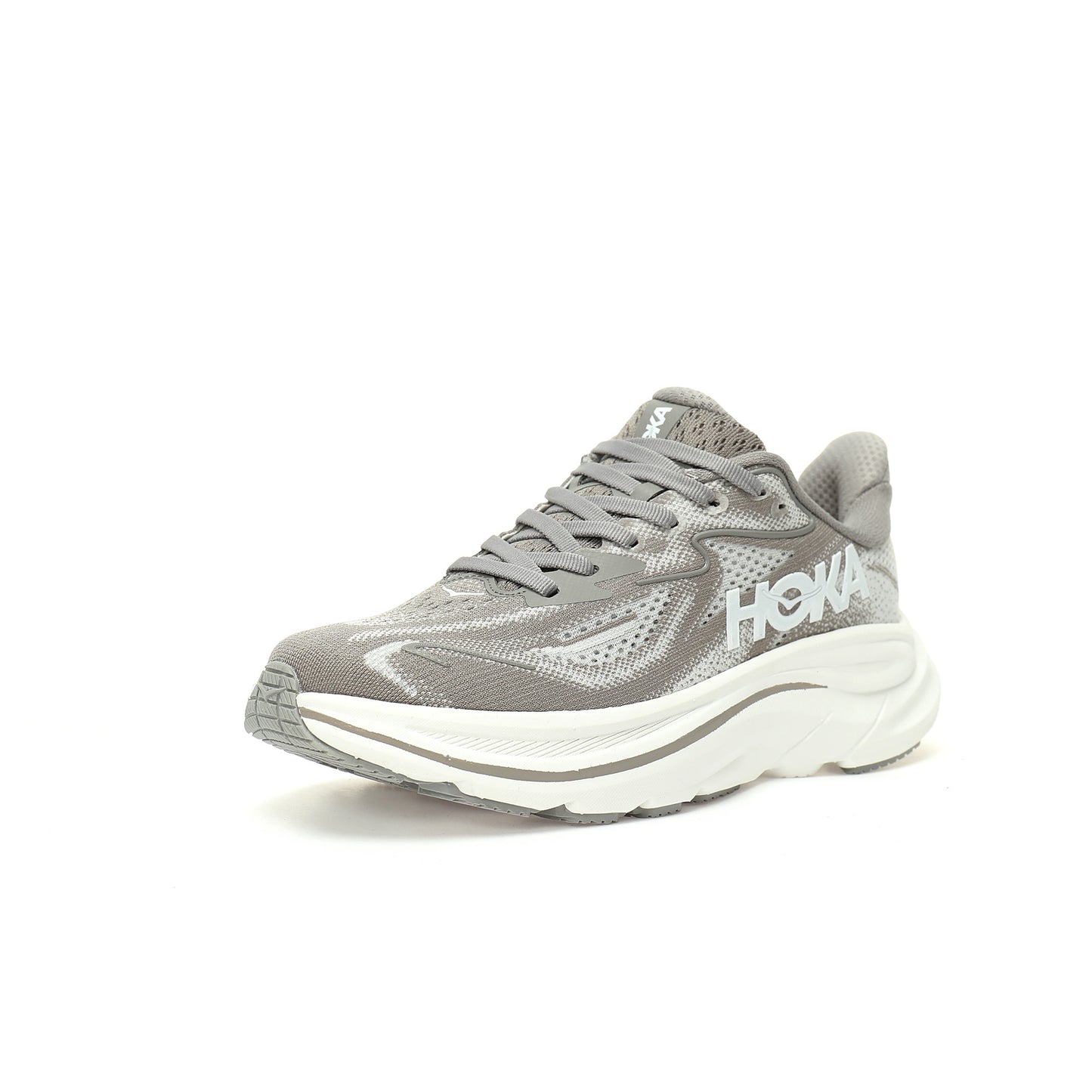 HOKA One One Clifton 9  Grey/White