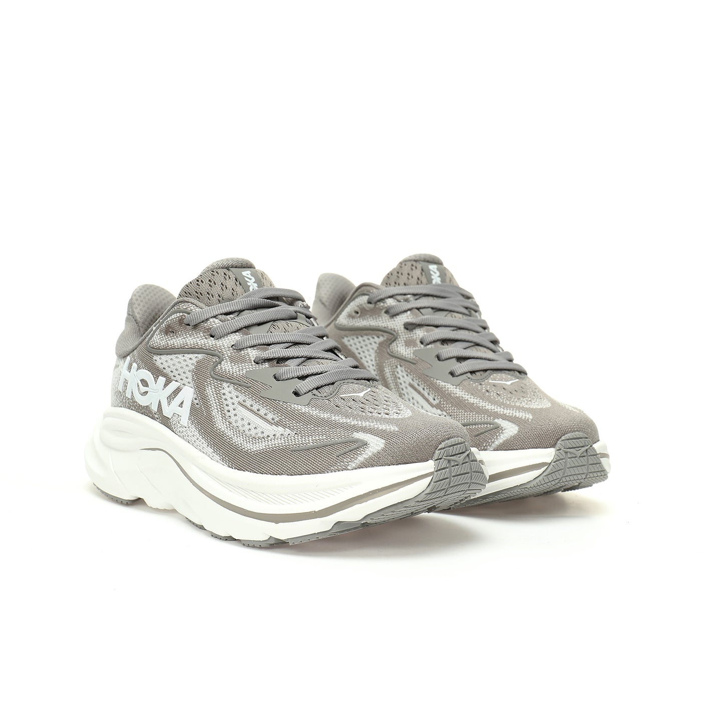 HOKA One One Clifton 9  Grey/White