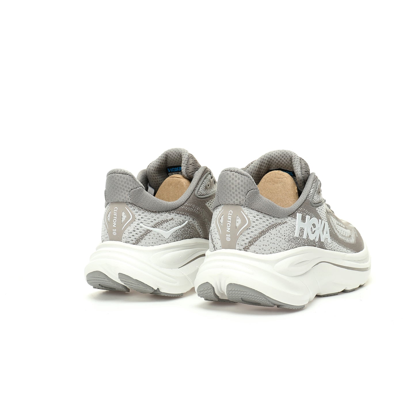 HOKA One One Clifton 9  Grey/White