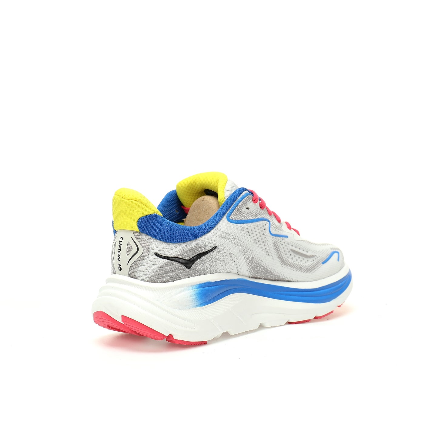 HOKA One One Clifton 9 Blue/White/Yellow/Pink
