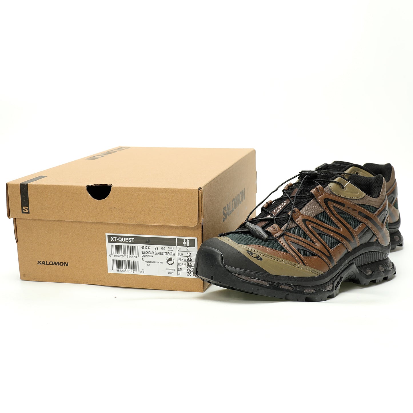 SALOMON XT-Quest Adv   Black / Brown
