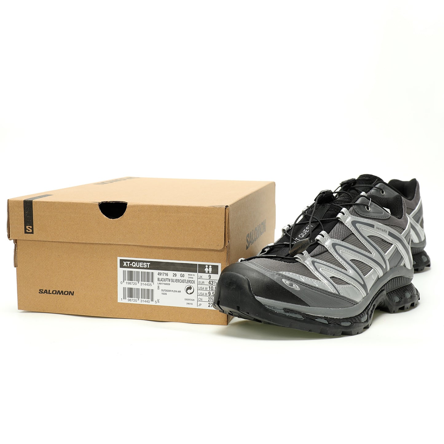 SALOMON XT-Quest Adv   Grey/Silver