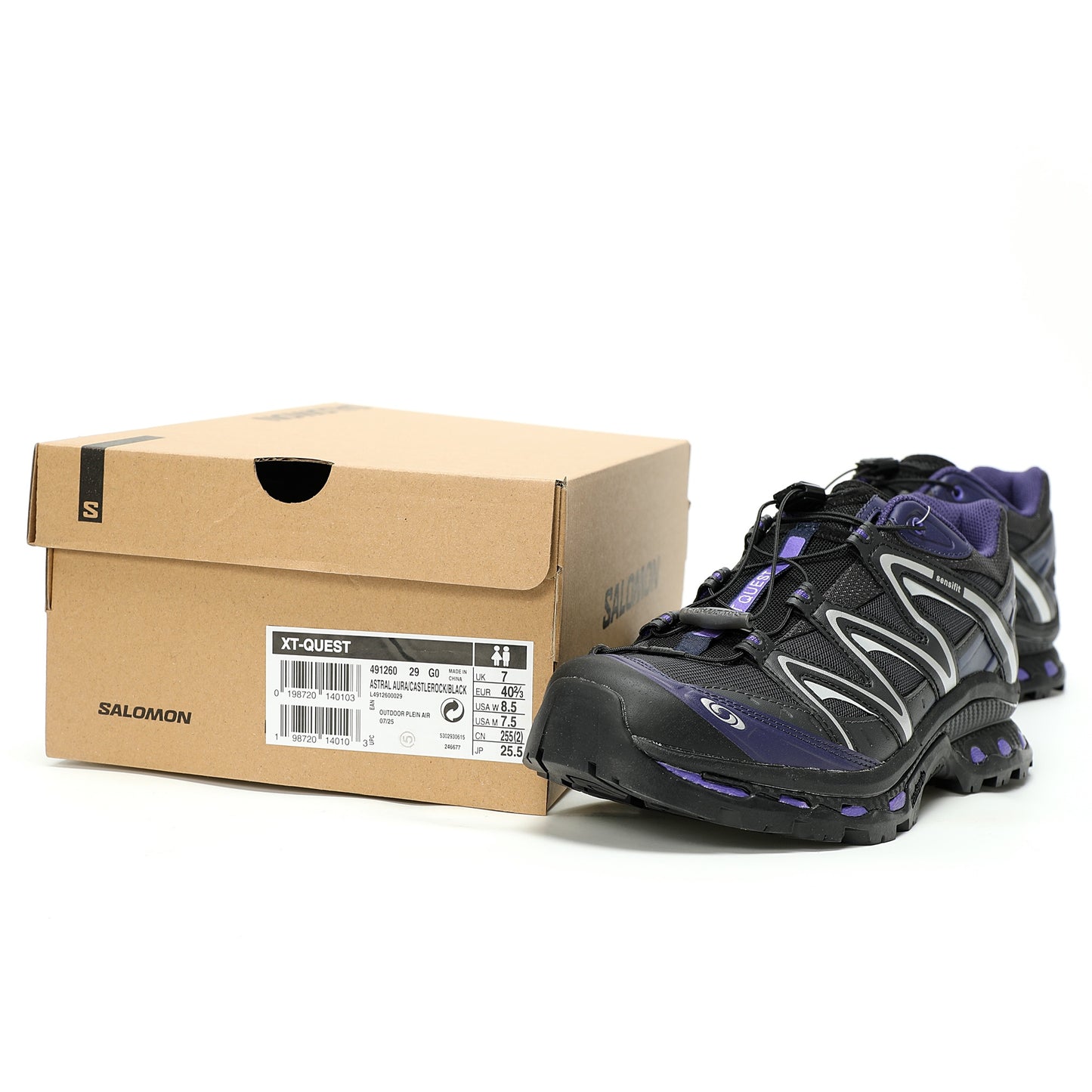 SALOMON XT-Quest Adv   Black / Purple