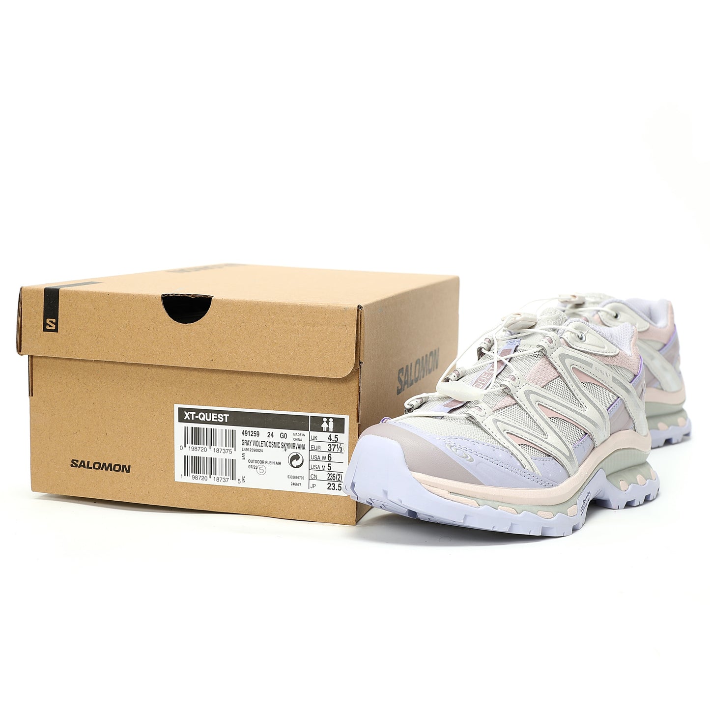 SALOMON XT-Quest Adv   White/Purple