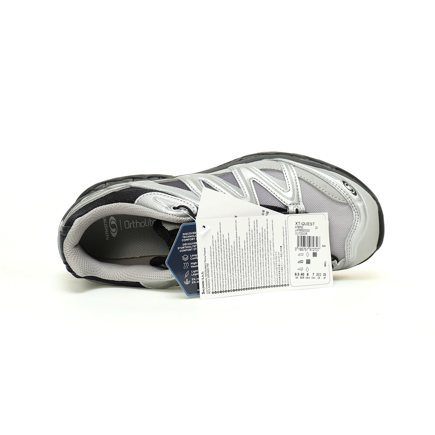 SALOMON XT-Quest Adv   Silver / Black