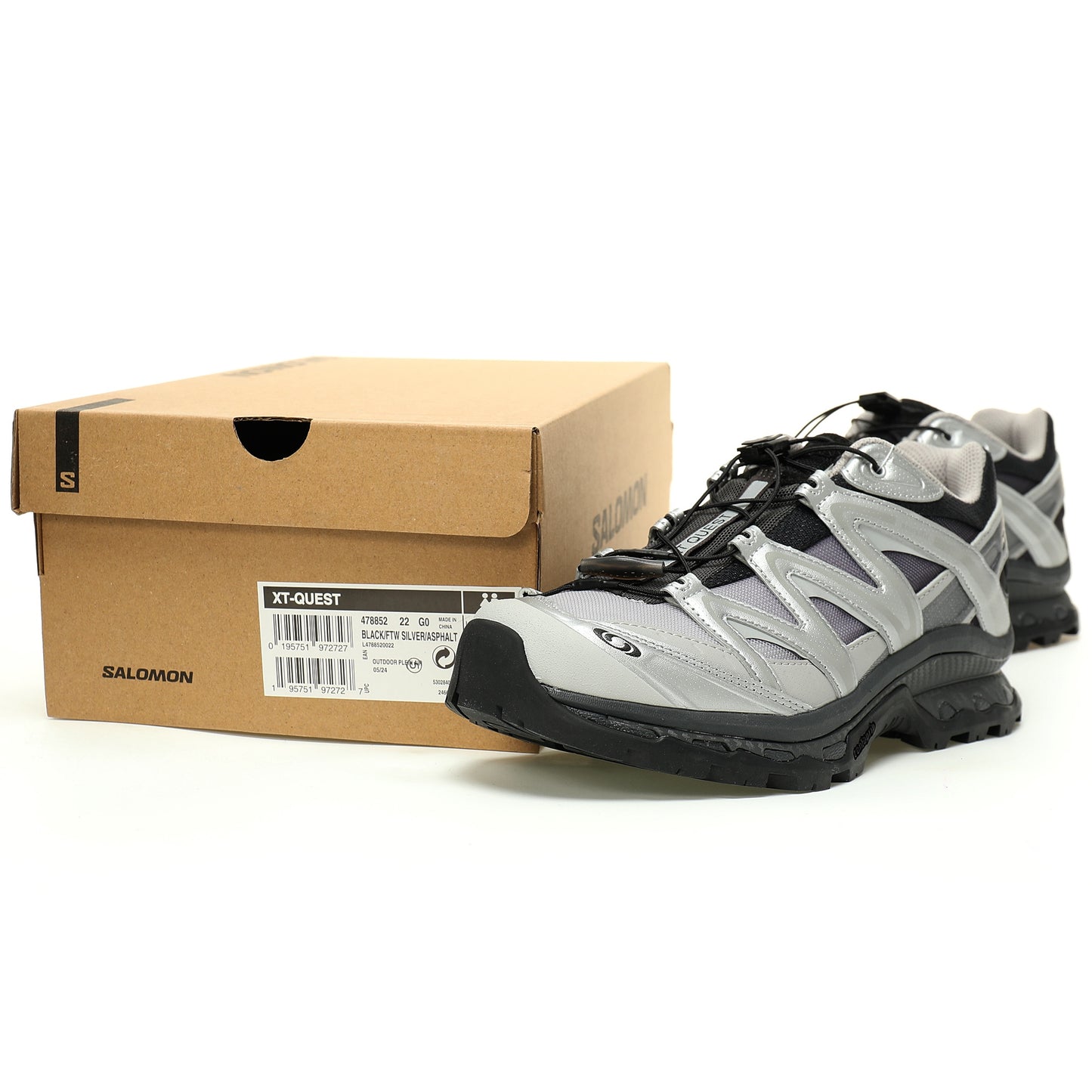 SALOMON XT-Quest Adv   Silver / Black