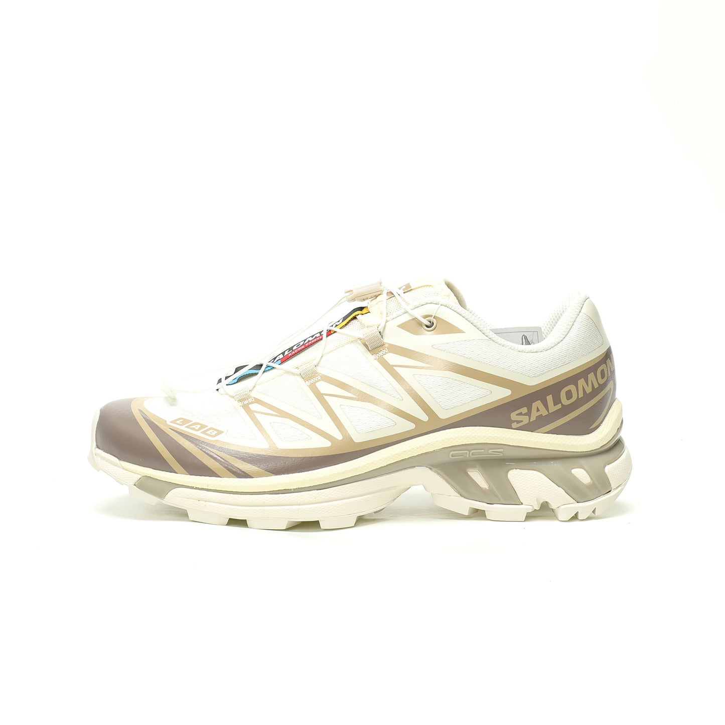 Salomon XT-6 GTX Outdoor Sports Shoes Collection   Brown/White
