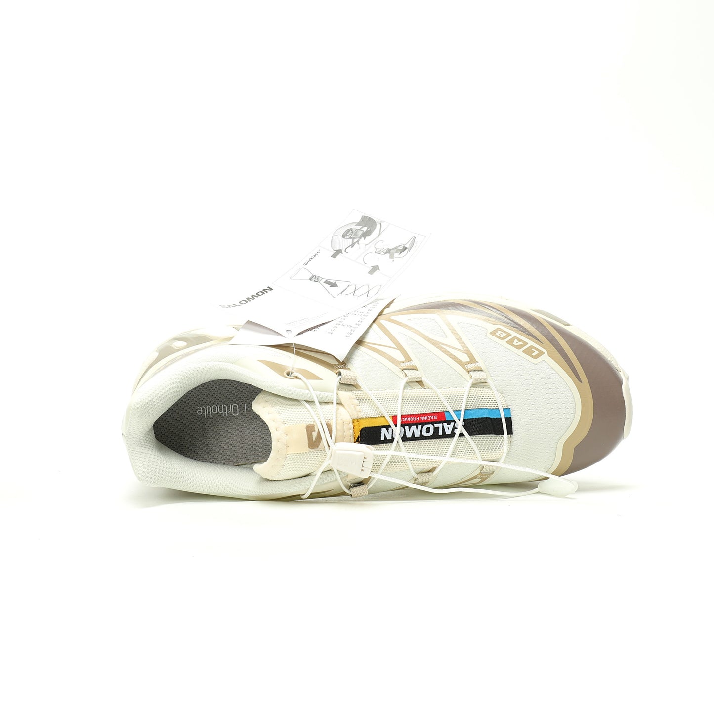 Salomon XT-6 GTX Outdoor Sports Shoes Collection   Brown/White
