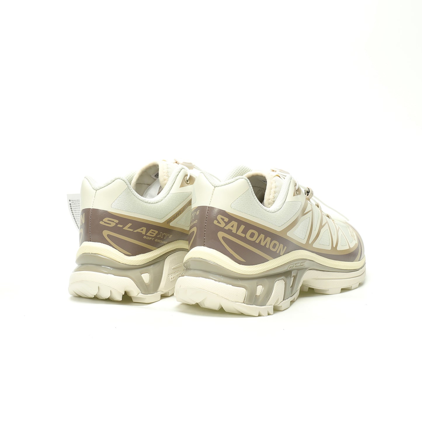 Salomon XT-6 GTX Outdoor Sports Shoes Collection   Brown/White