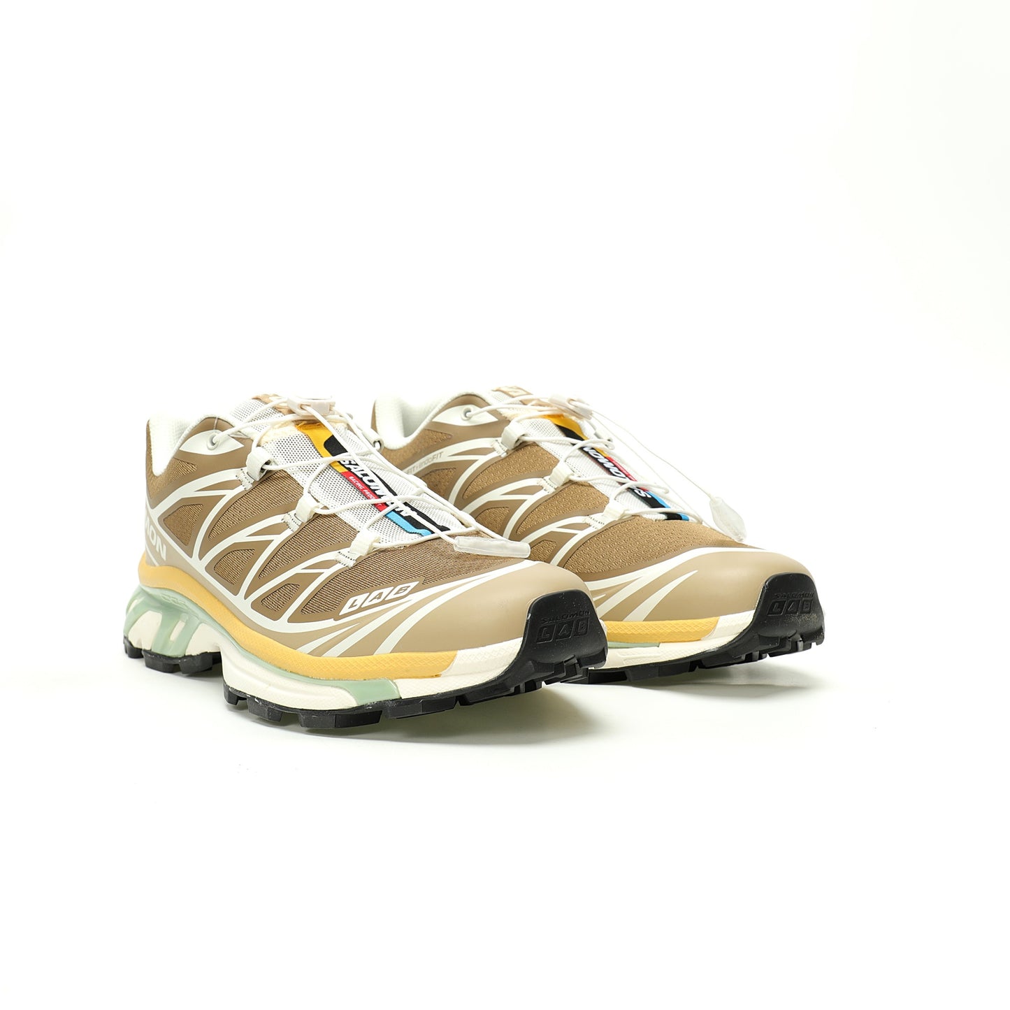 Salomon XT-6 GTX Outdoor Sports Shoes Collection   Brown/Green