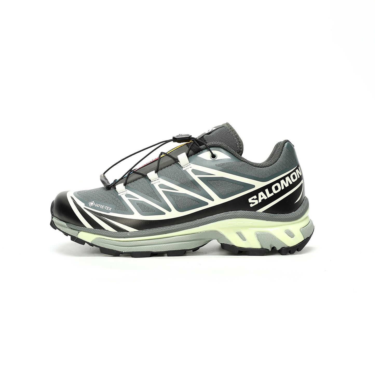 Salomon XT-6 GTX Outdoor Sports Shoes Collection   Green/Grey