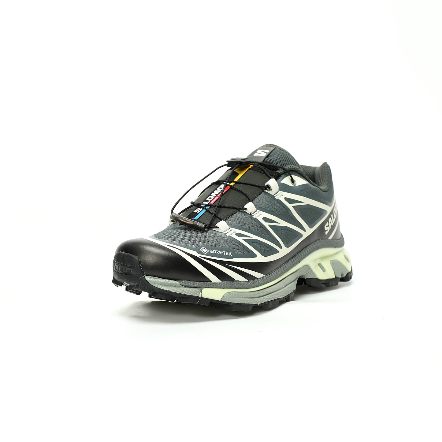 Salomon XT-6 GTX Outdoor Sports Shoes Collection   Green/Grey