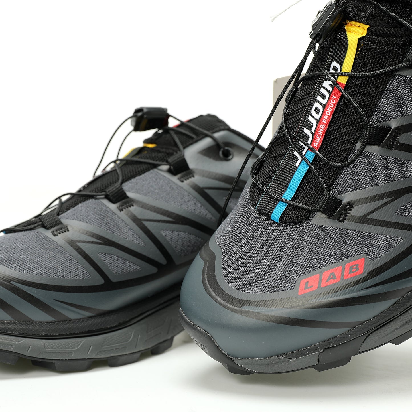 Salomon XT-6 GTX Outdoor Sports Shoes Collection   Dark Gray / Red