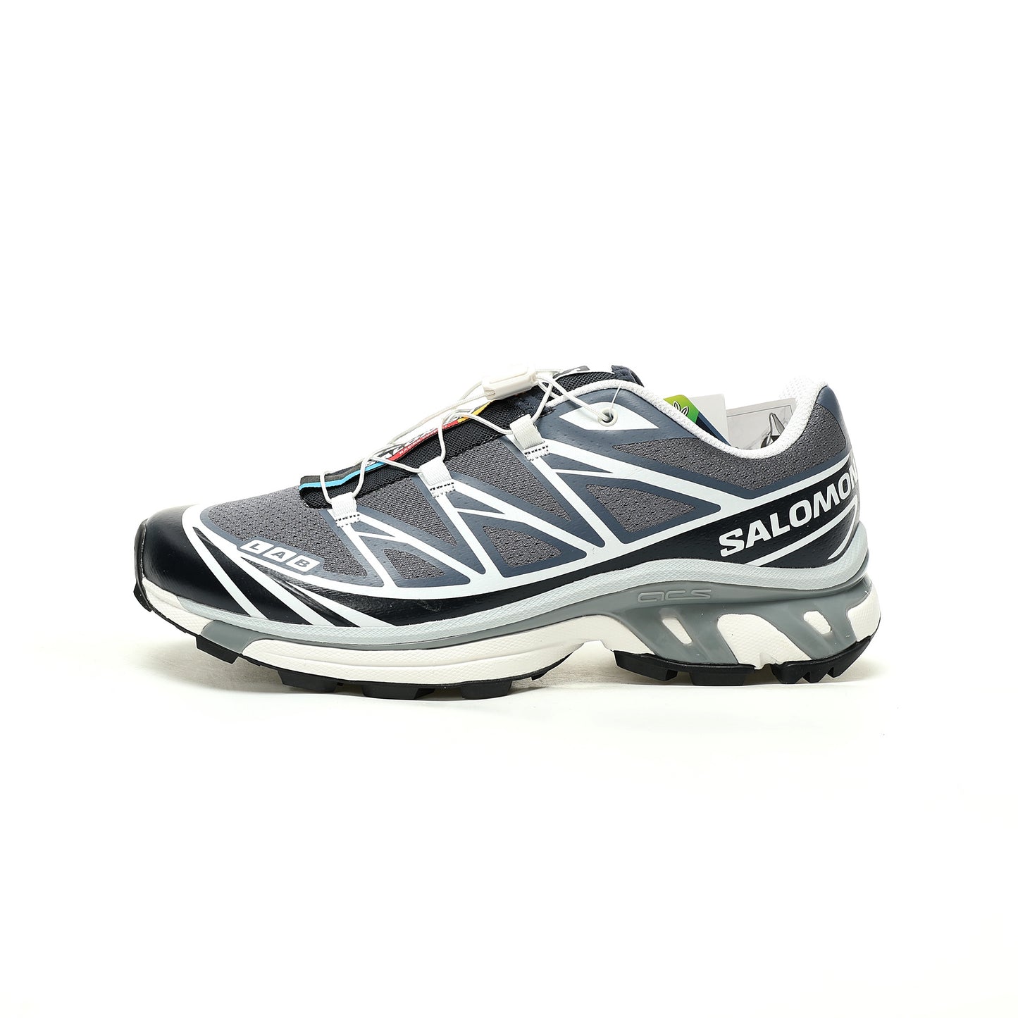 Salomon XT-6 GTX Outdoor Sports Shoes Collection  Blue-gray / Black