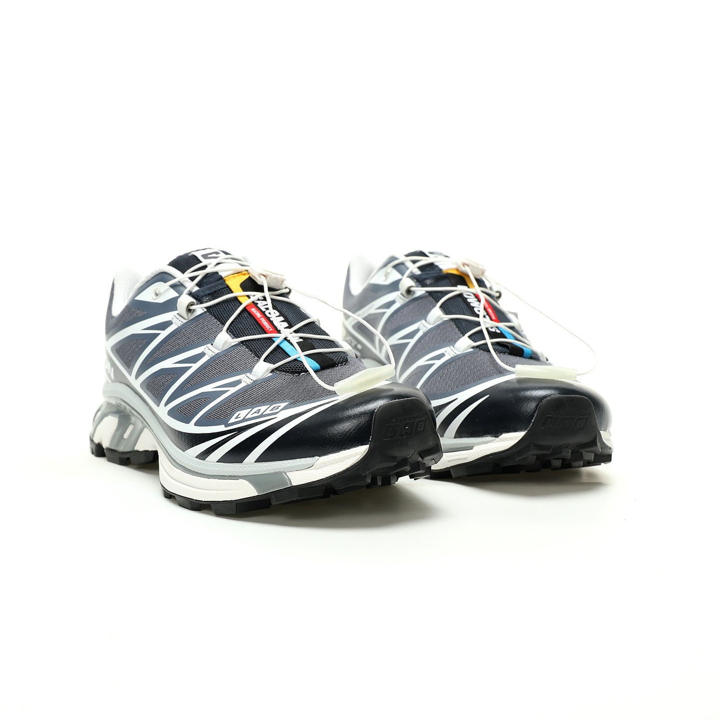 Salomon XT-6 GTX Outdoor Sports Shoes Collection  Blue-gray / Black