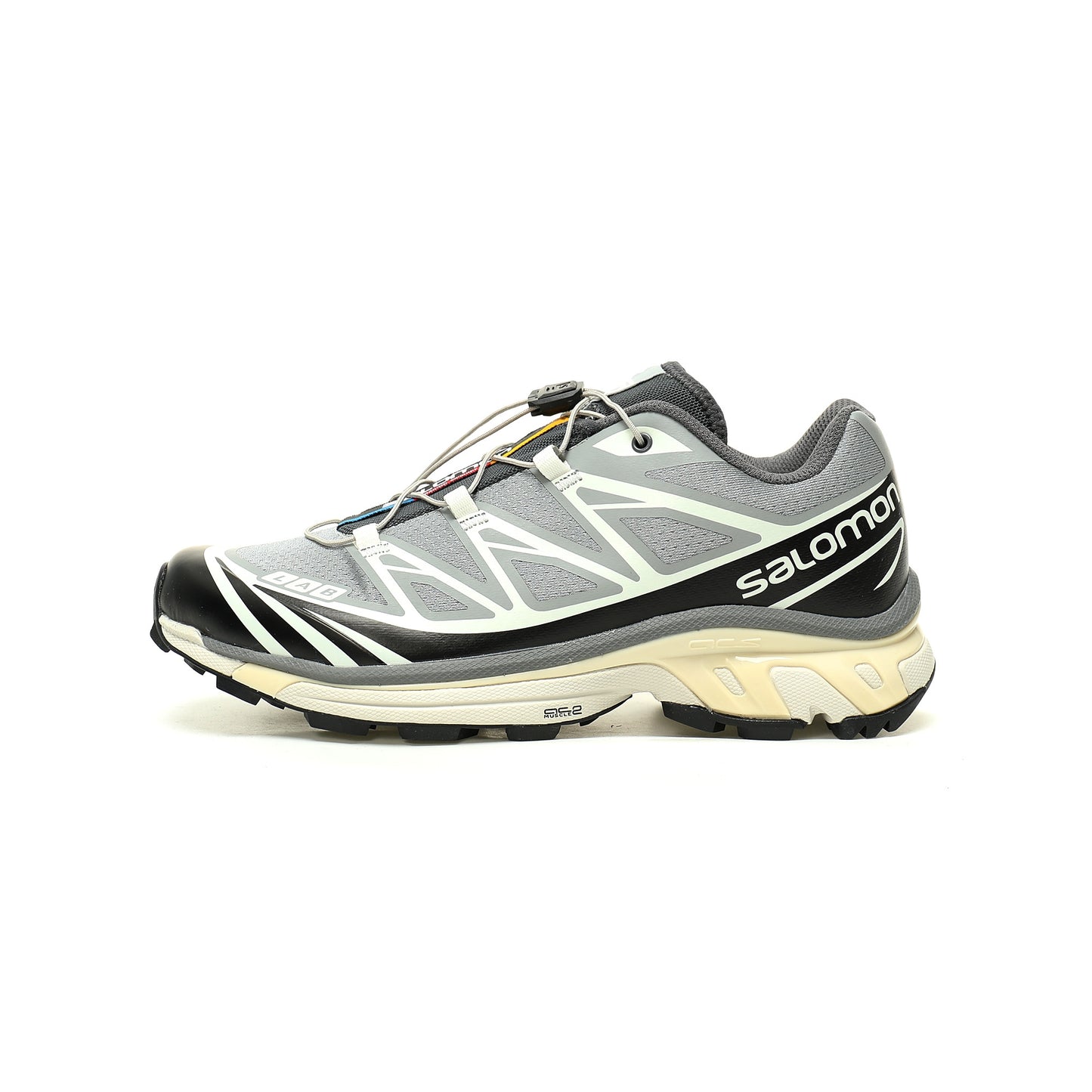 Salomon XT-6 GTX Outdoor Sports Shoes Collection   Grey / Black / Beige