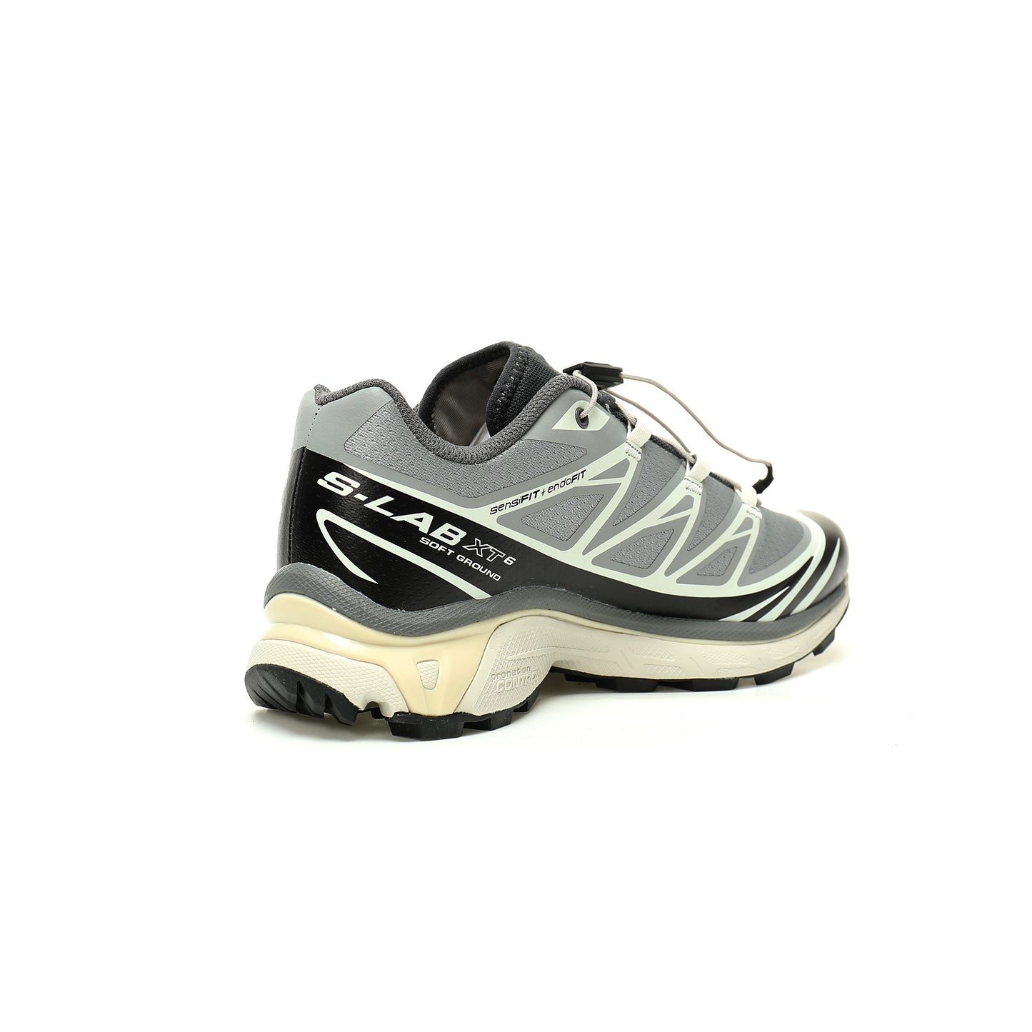 Salomon XT-6 GTX Outdoor Sports Shoes Collection   Grey / Black / Beige