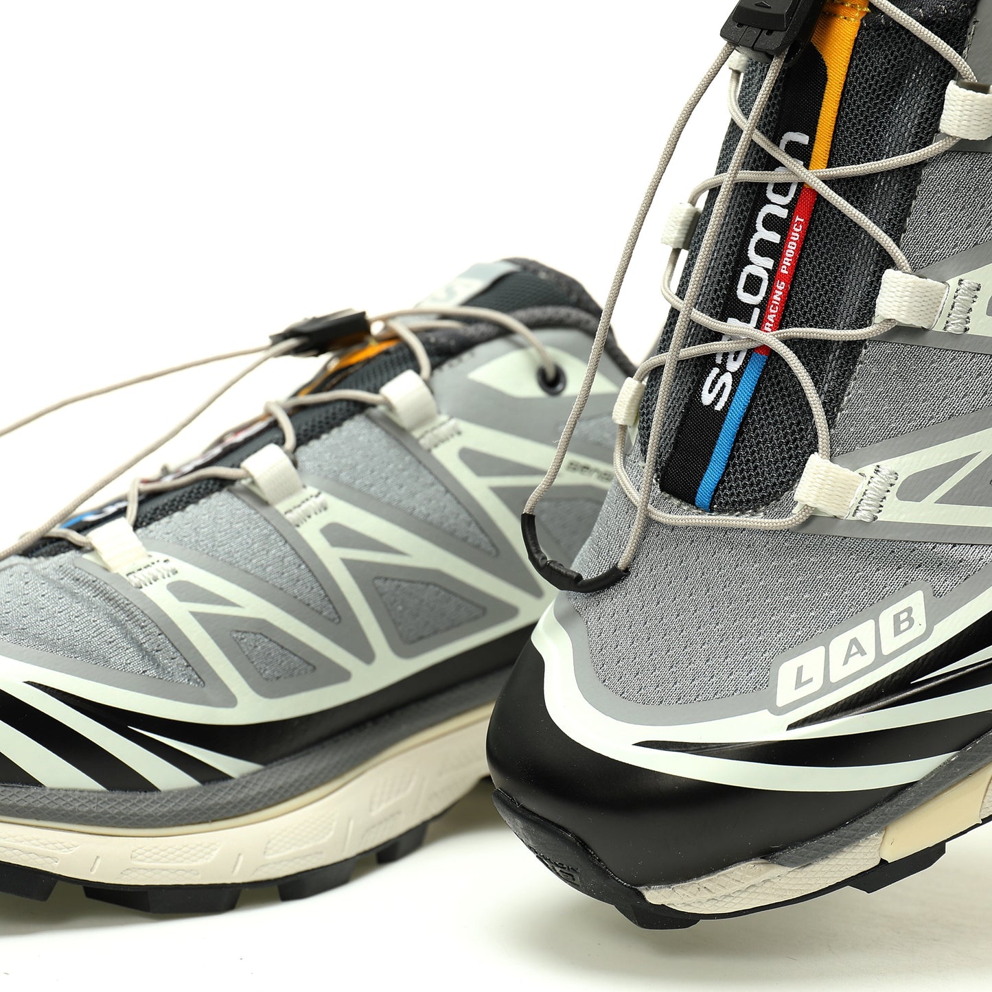 Salomon XT-6 GTX Outdoor Sports Shoes Collection   Grey / Black / Beige