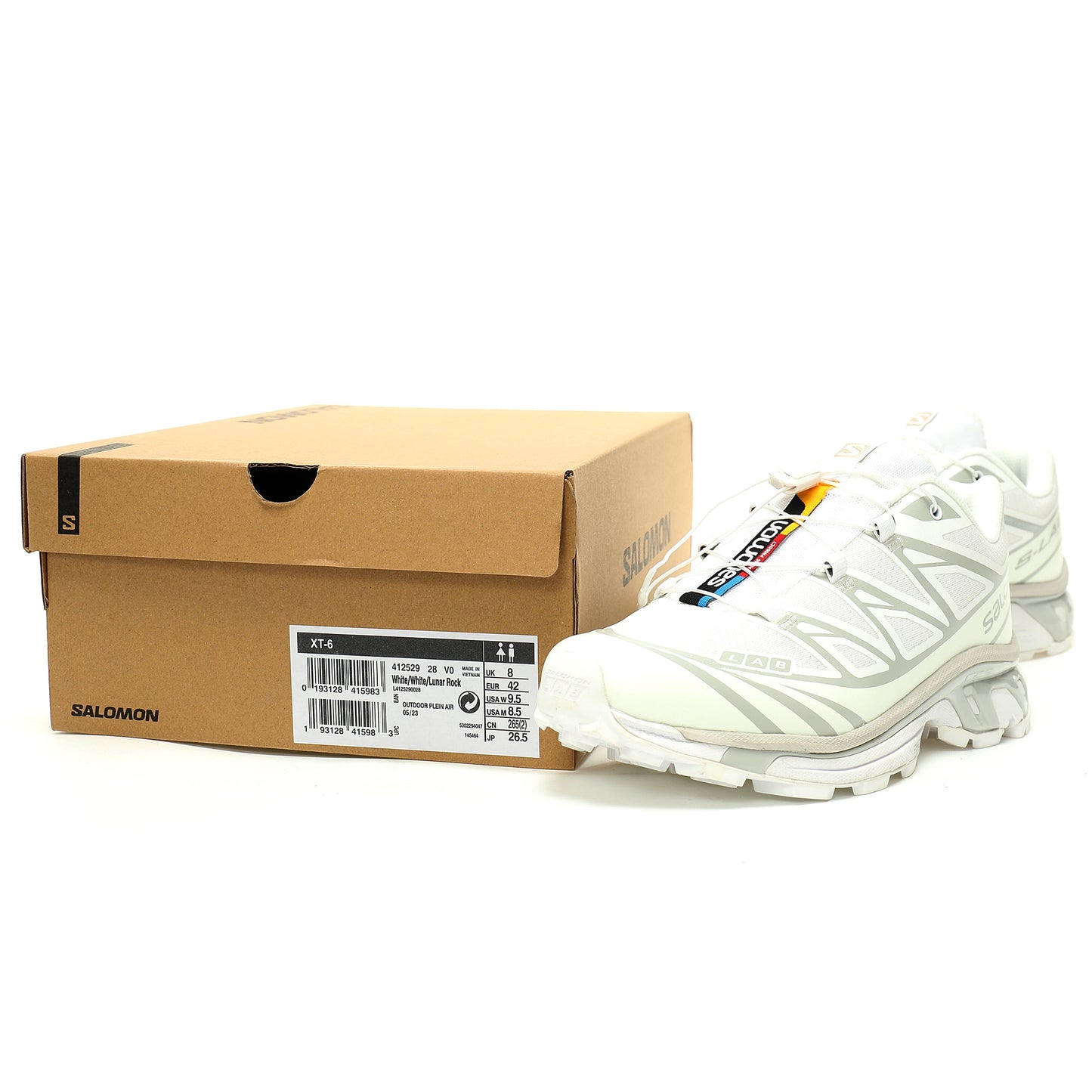 Salomon XT-6 GTX Outdoor Sports Shoes Collection   White