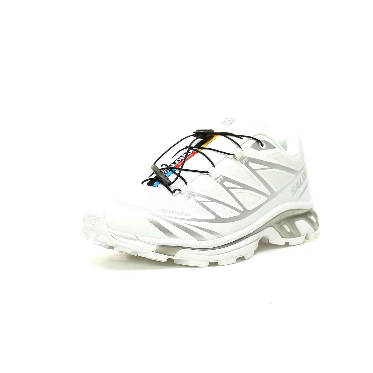 Salomon XT-6 GTX Outdoor Sports Shoes Collection   White/Silver