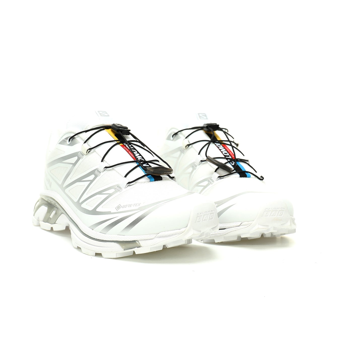 Salomon XT-6 GTX Outdoor Sports Shoes Collection   White/Silver