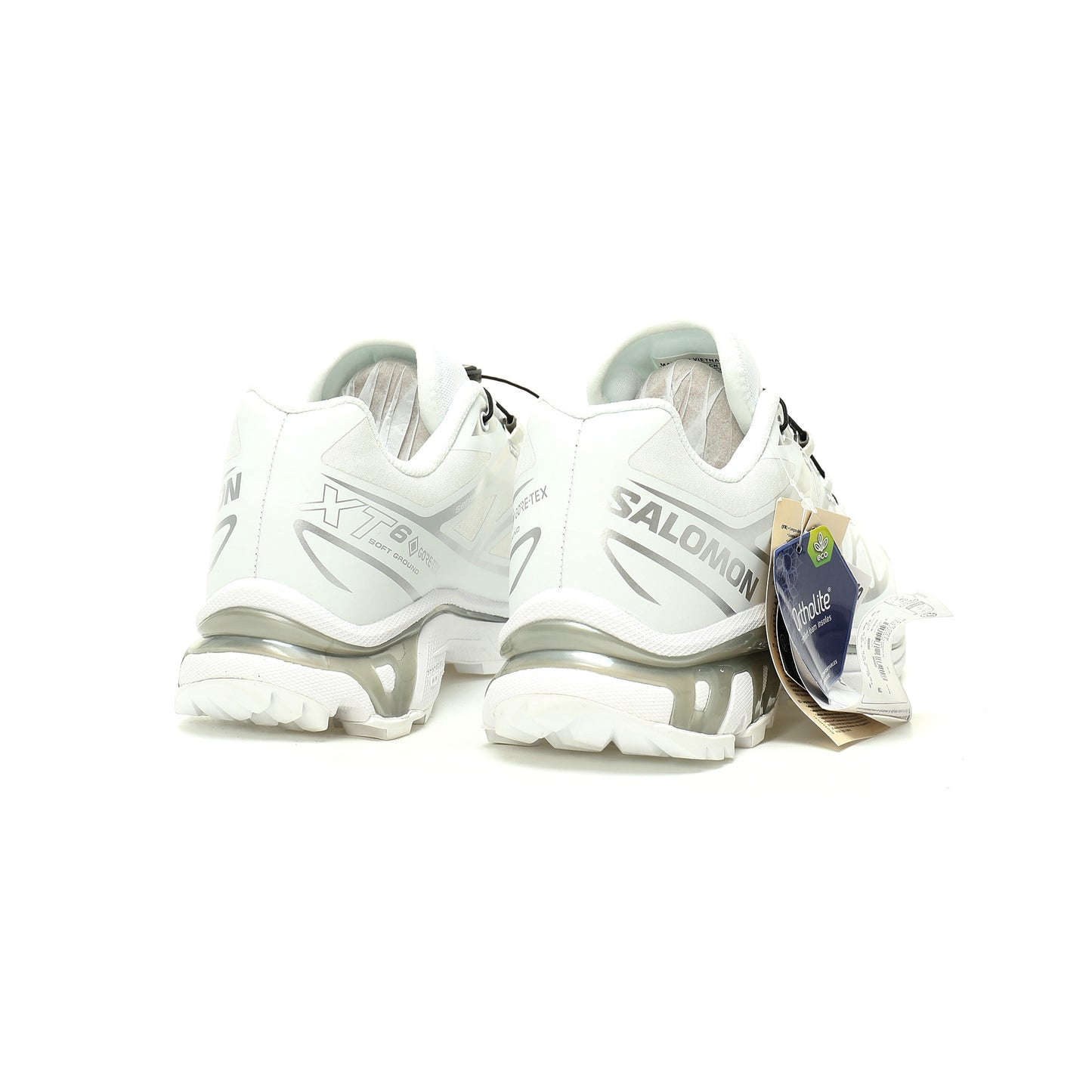Salomon XT-6 GTX Outdoor Sports Shoes Collection   White/Silver