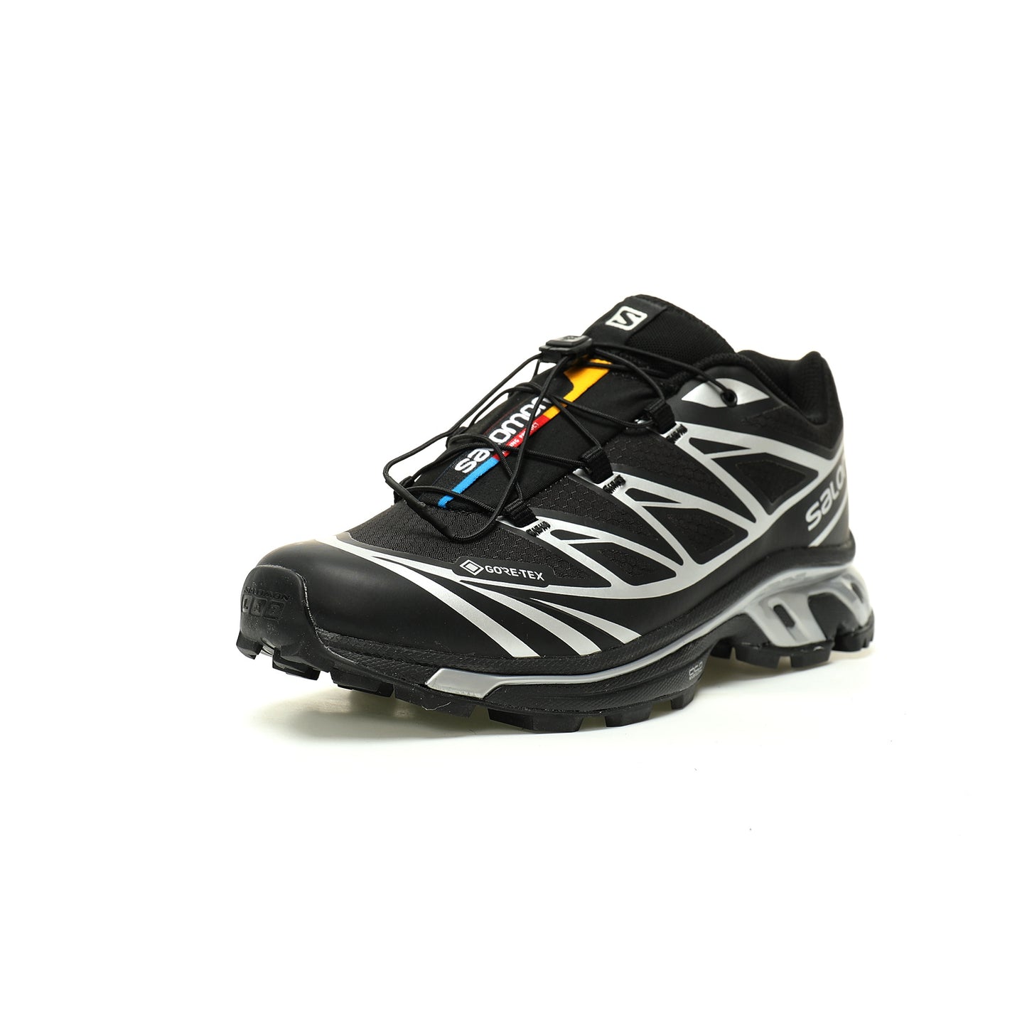 Salomon XT-6 GTX Outdoor Sports Shoes Collection   Black / Silver