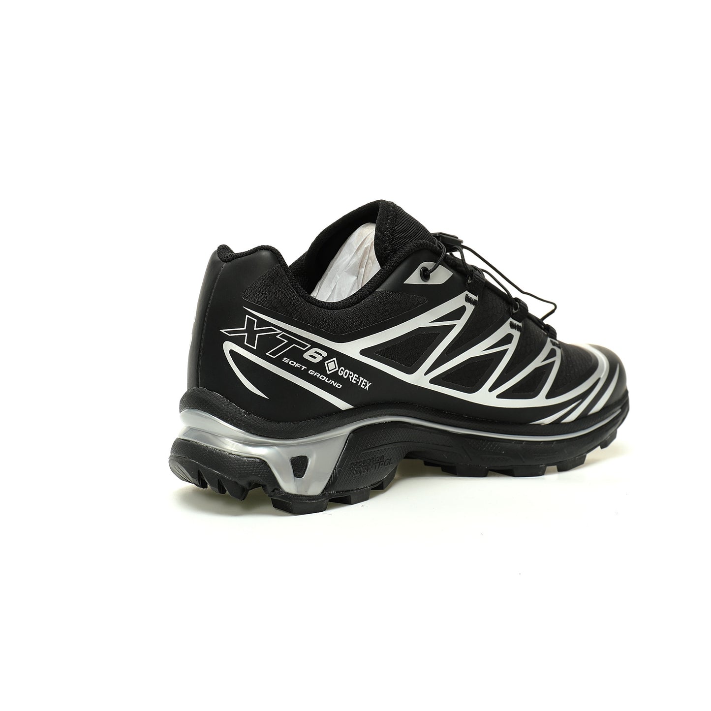 Salomon XT-6 GTX Outdoor Sports Shoes Collection   Black / Silver