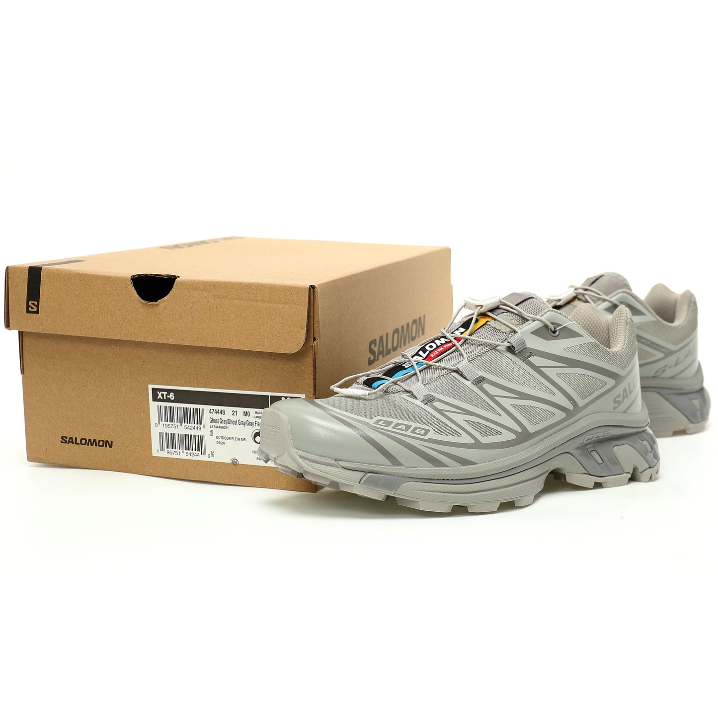 Salomon XT-6 GTX Outdoor Sports Shoes Collection   Grey