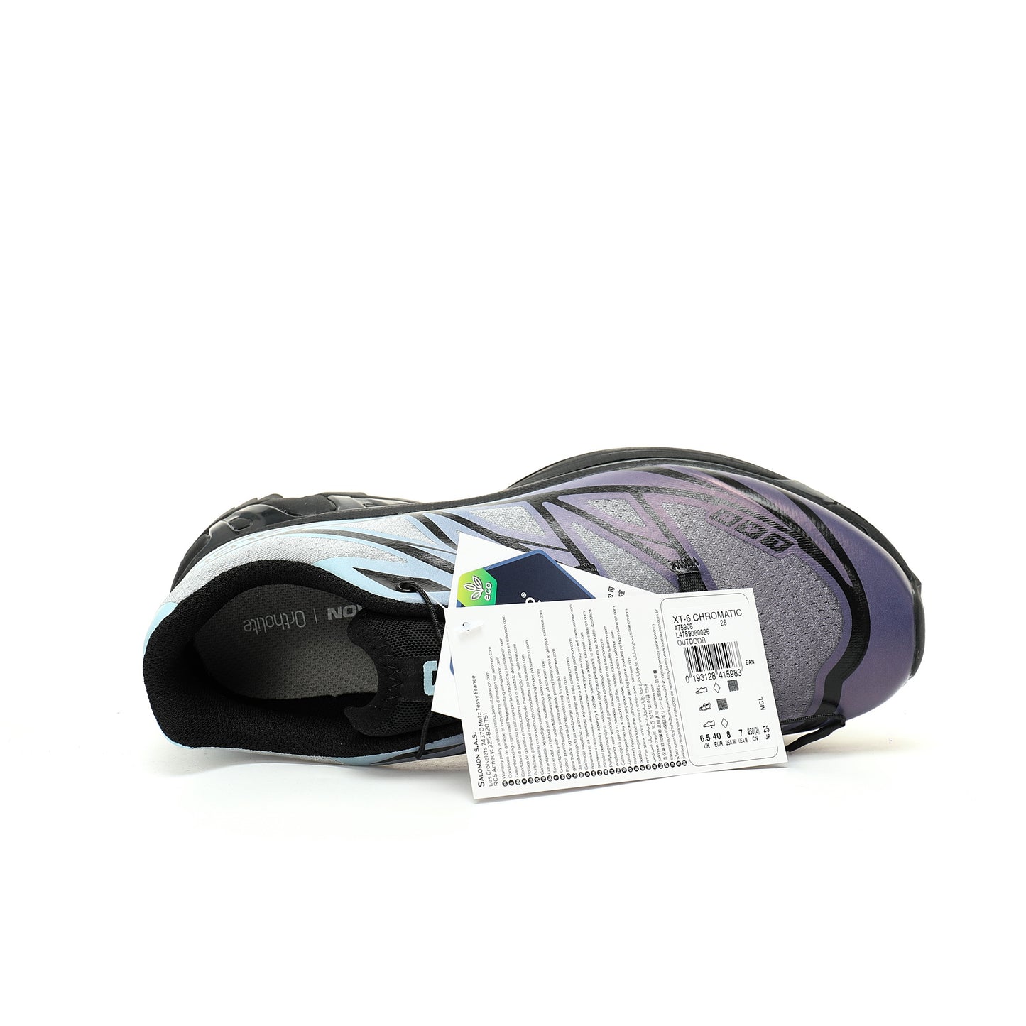Salomon XT-6 GTX Outdoor Sports Shoes Collection   Blue gradient