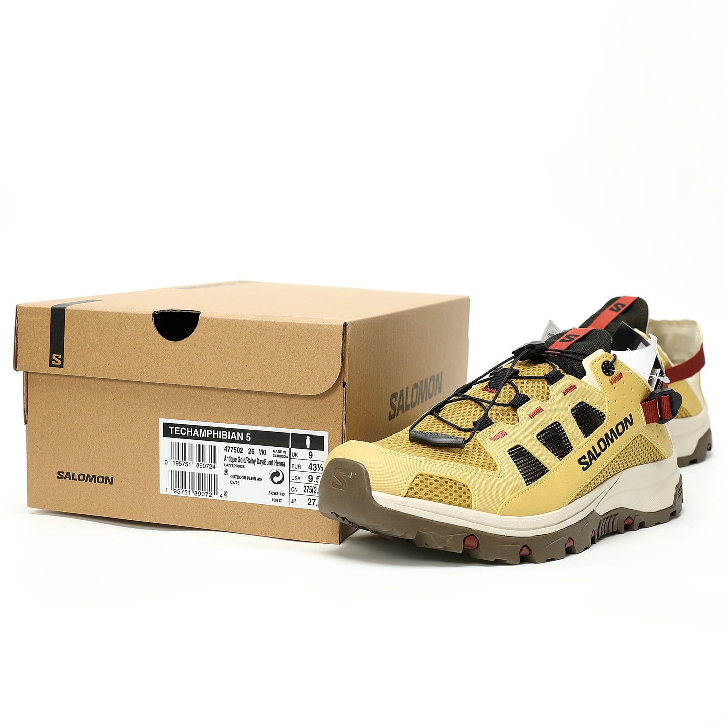 Salomon Techamphibian 5'   Yellow / Red