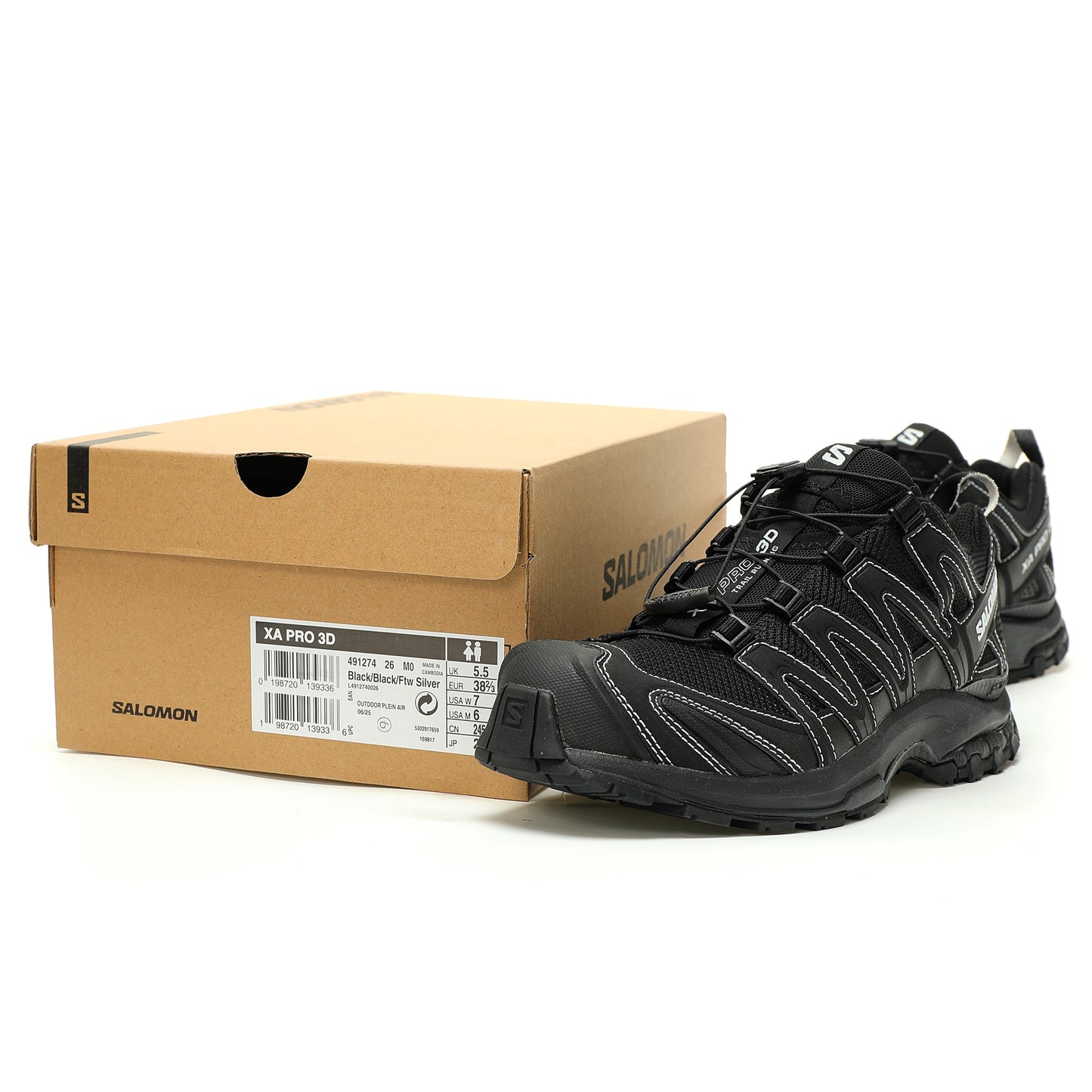 SALOMON XA PRO 3D GTX   Black